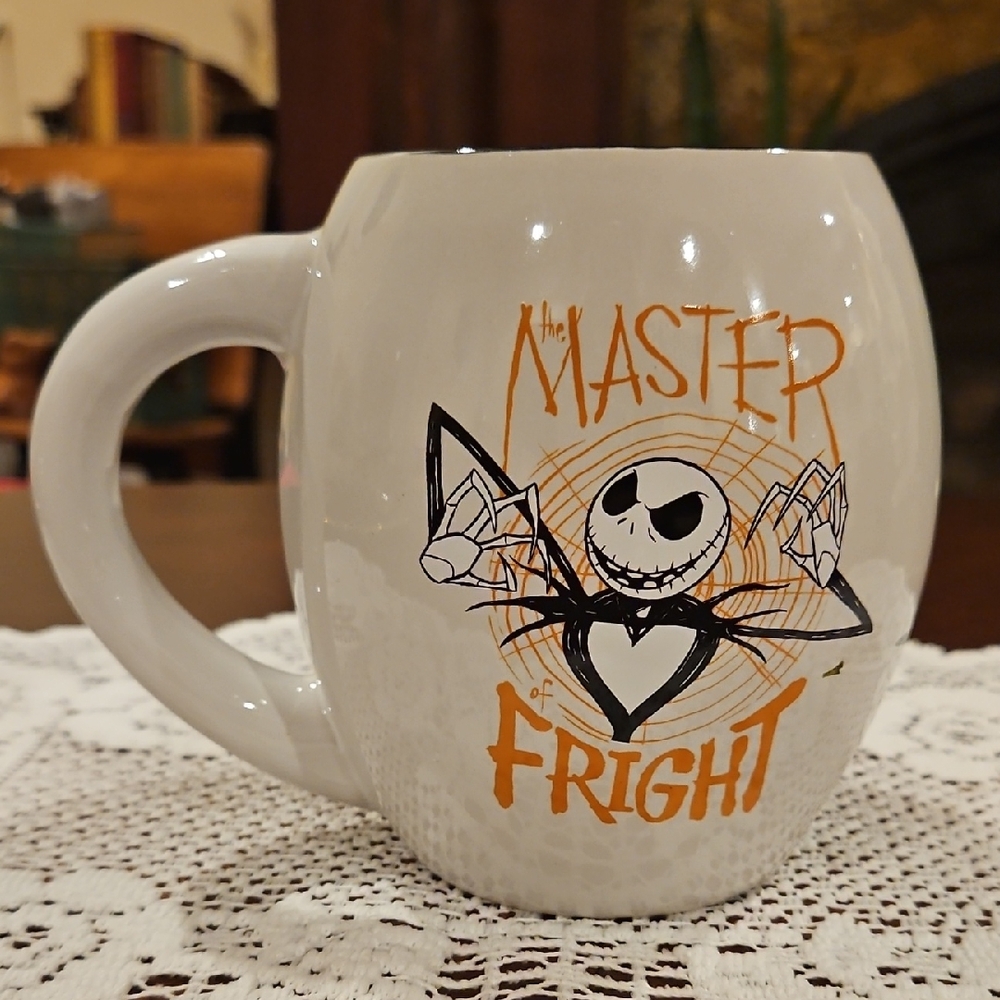 Disney The Nightmare Before Christmas Jack Skellington "Master of Fright" Mug